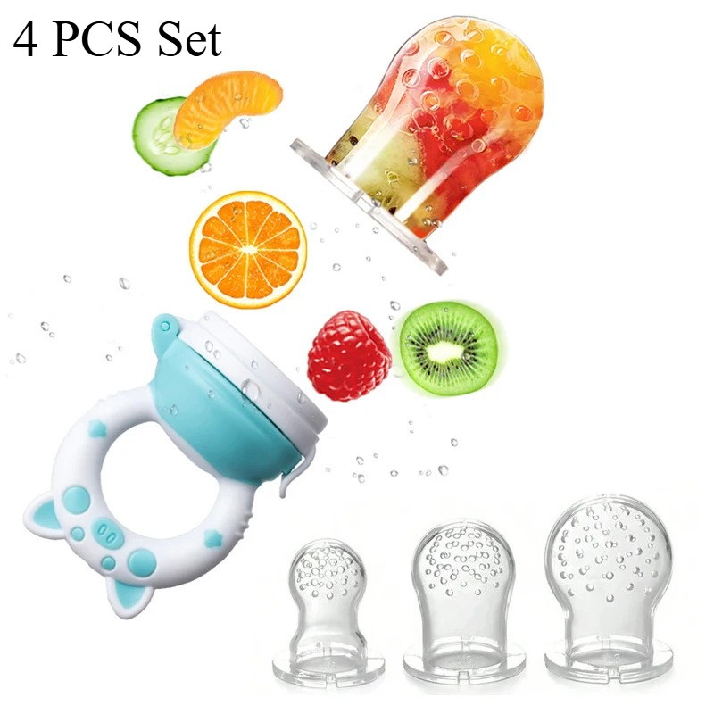 Baby Food Nutrition - 4pcs/set Alat Makan Buah & Sayur