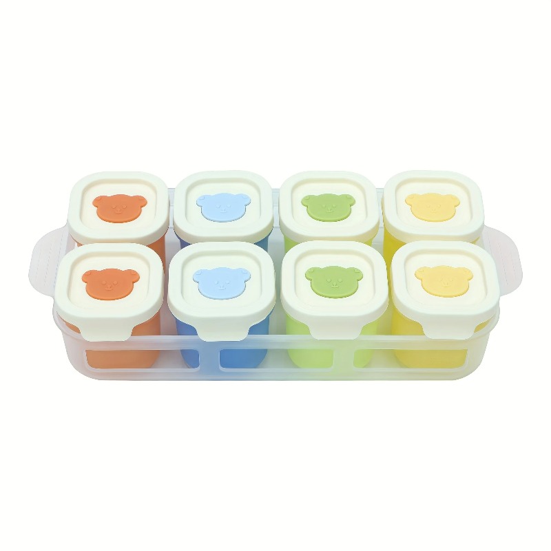 Freezer Tray Baby - Baki Freezer Makanan Bayi dengan Tutup