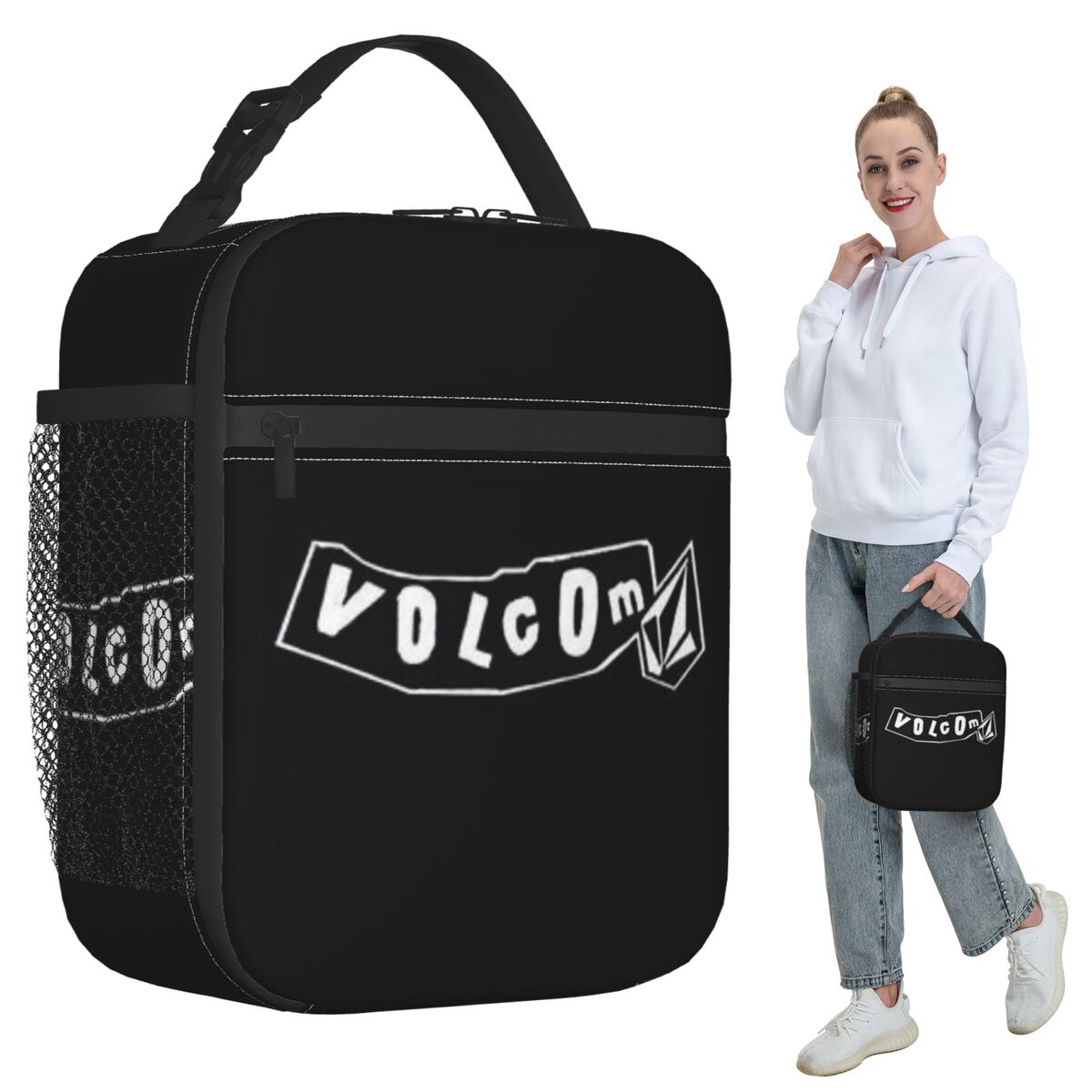 Baby Food Logo - Tas Makan Siang Terisolasi Logo V-Volcom
