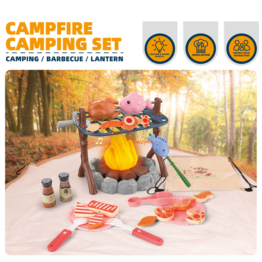 Baby Food Eat - Set Tenda Camping Anak-anak, Taman Bermain