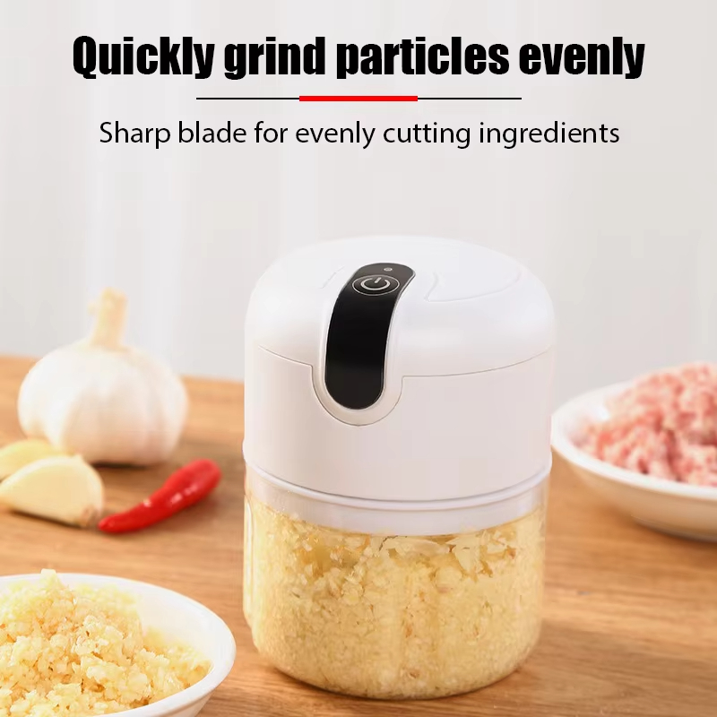Dry Food Baby - Mesin Penghancur Bawang Putih Elektrik, Penggiling