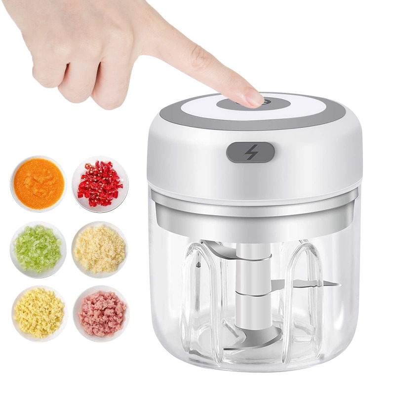 Baby Food Mixer - Penggiling Bawang Putih Elektrik 250ML Penggiling