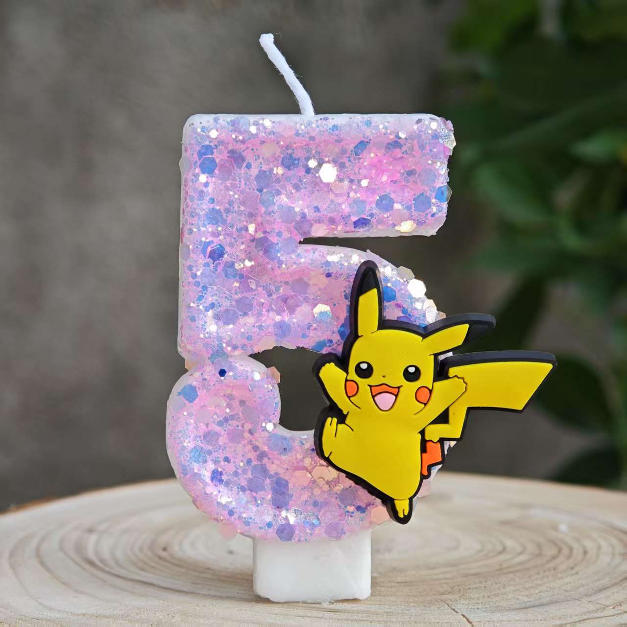 Baby Food Mixer - Lilin Pokémon Pikachu Nomor 0-9 Tema