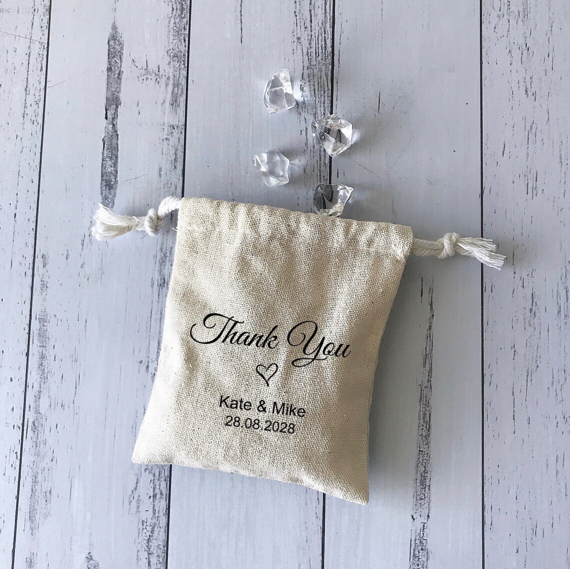 20 Buah Tas Kantong Linen Katu - Baby Food Logo ulasan dan harga