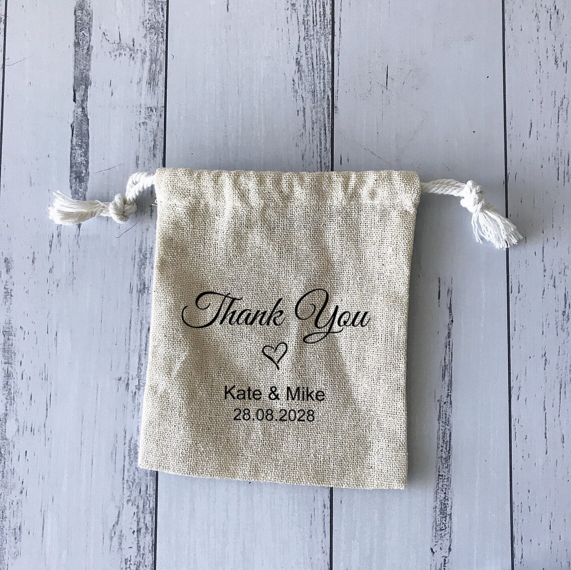 20 Buah Tas Kantong Linen Katu - Baby Food Logo ulasan dan harga