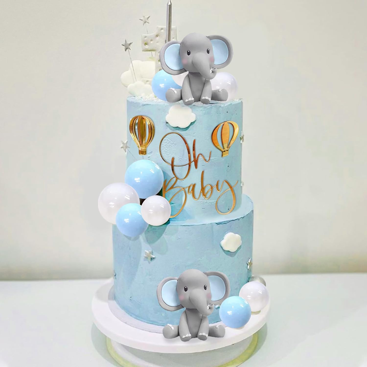 Dekorasi Kue Gajah Puncak Kue  - Baby Food Mixer ulasan dan harga