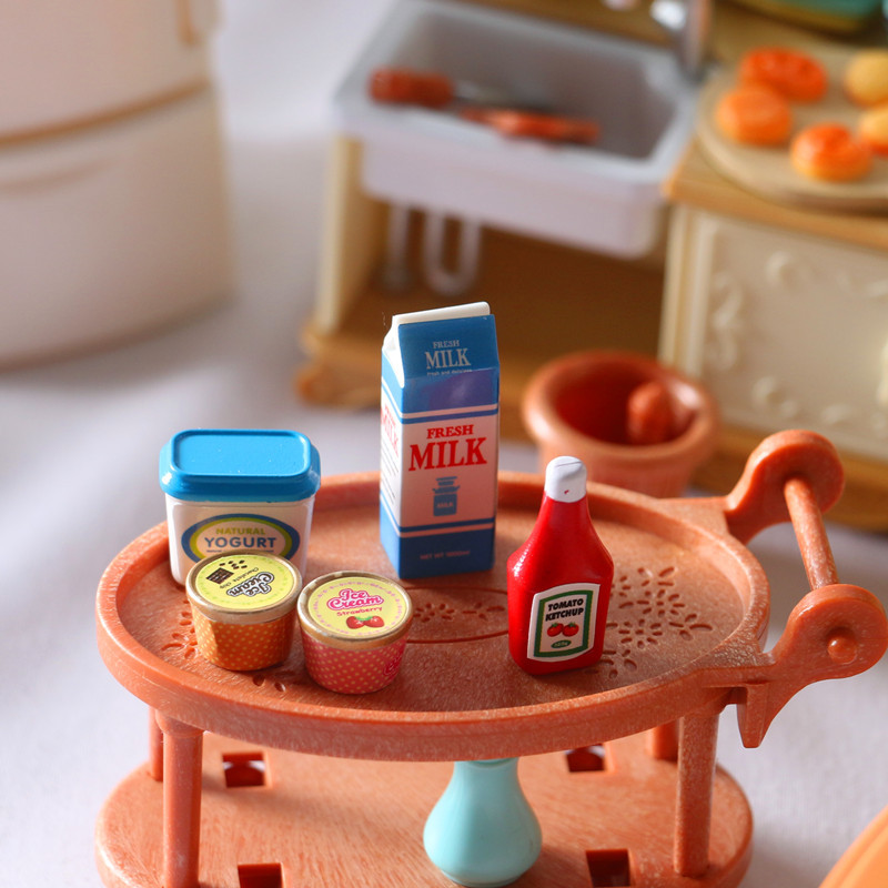 5 Buah/Set 1:12 Aksesori Rumah - Baby Food Toy ulasan dan harga