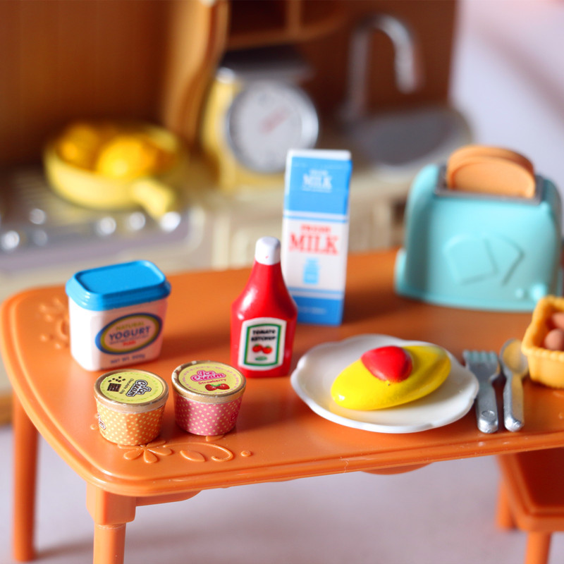5 Buah/Set 1:12 Aksesori Rumah - Baby Food Toy ulasan dan harga