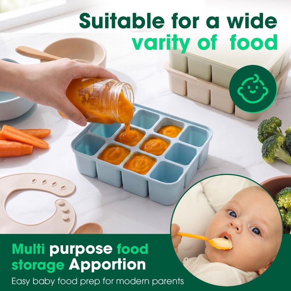 Wadah Penyimpanan Makanan Bayi - Freezer Tray Baby ulasan dan harga