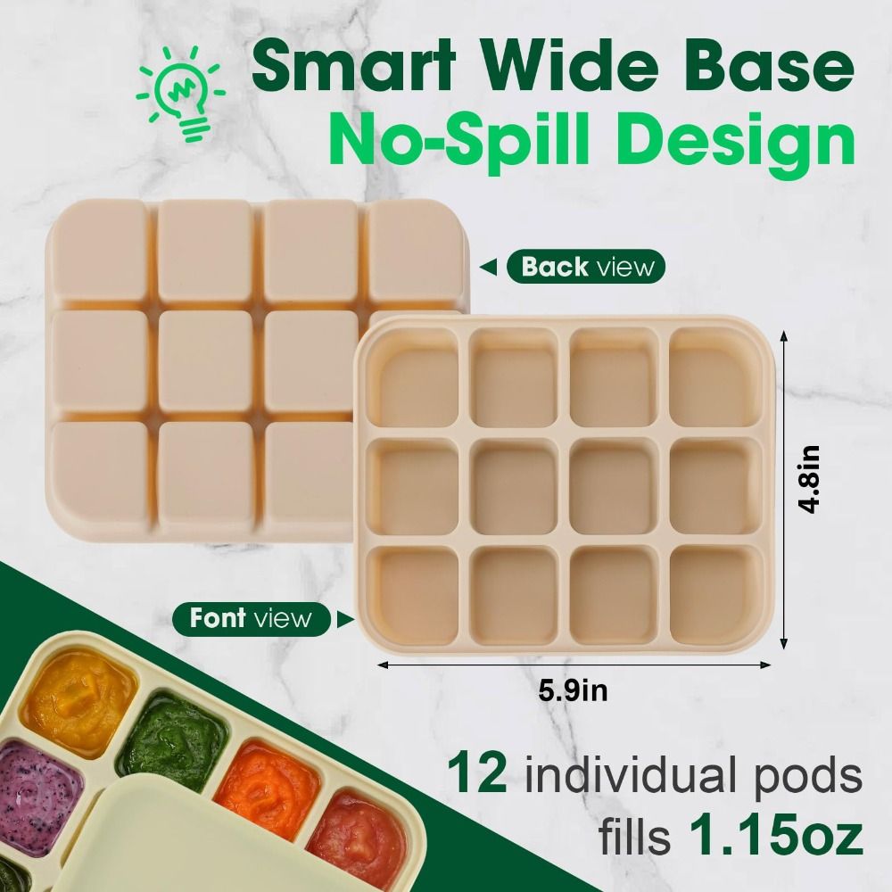 Wadah Penyimpanan Makanan Bayi - Freezer Tray Baby ulasan dan harga