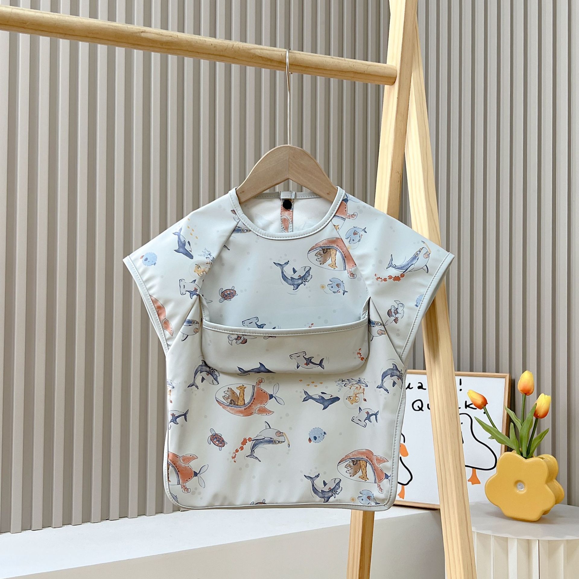 Celemek Bayi Dapat Dikustomisa - Baby Food Logo ulasan dan harga