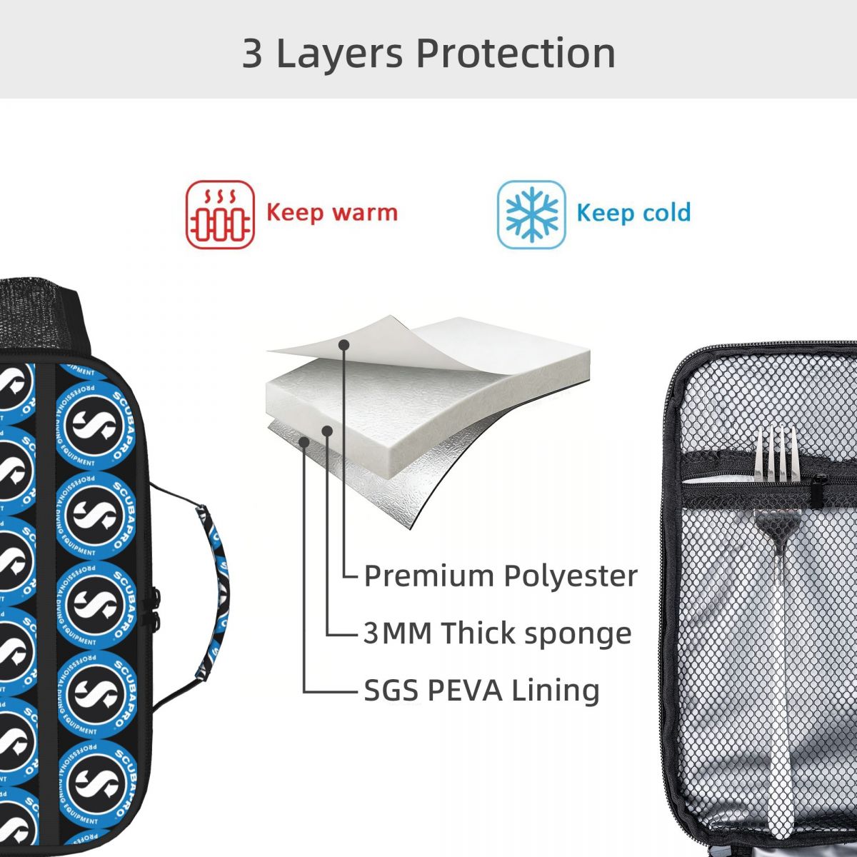 Scubapros Diving Logo Tas Maka - Baby Food Logo ulasan dan harga
