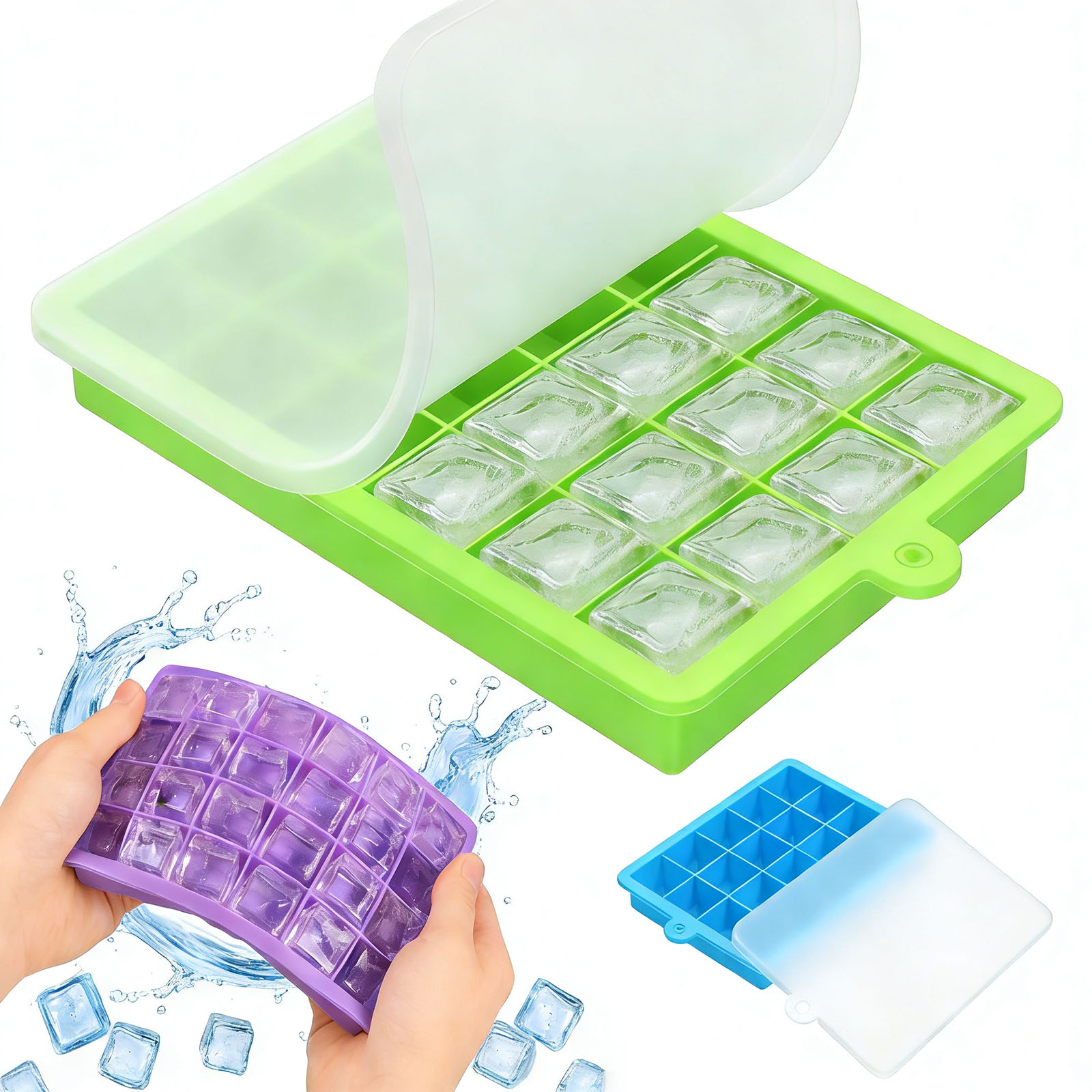 Cetakan Es Batu Silikon Mudah  - Freezer Tray Baby ulasan dan harga
