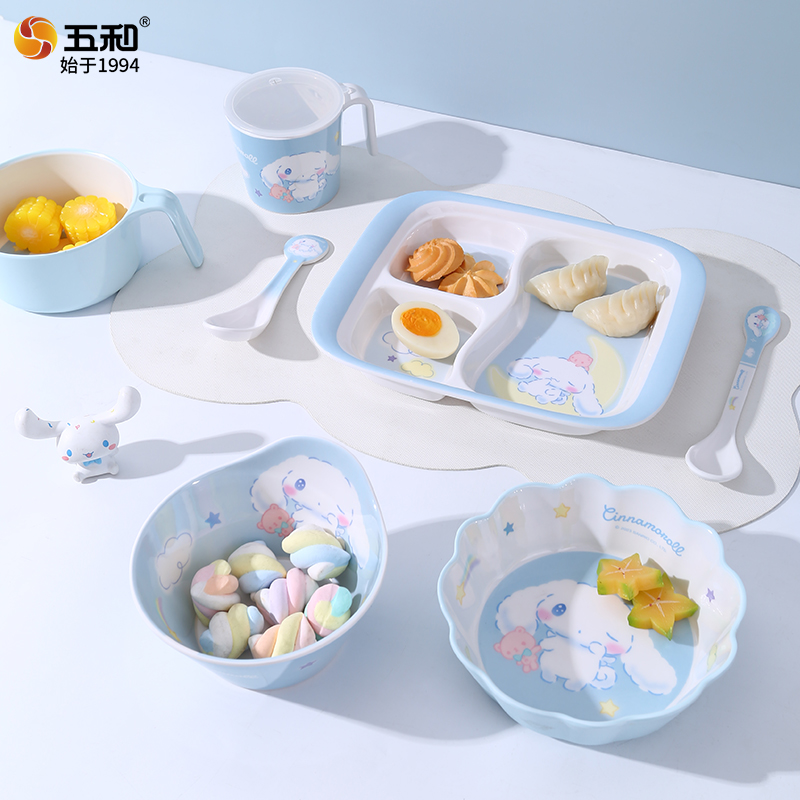 Perlengkapan Makan Sanrio Anti - Baby Food Nutrition ulasan dan harga