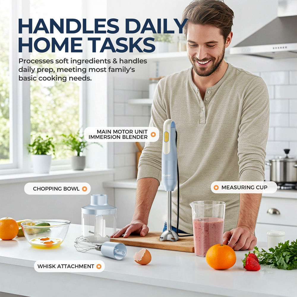Set Blender Stik Genggam 4-In- - Baby Food Mixer ulasan dan harga